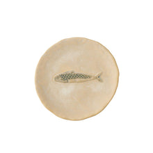 Load image into Gallery viewer, Coast to Coast Riva Ceramic Plate 14.5cm - Ivory/Blue