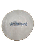 Load image into Gallery viewer, Coast to Coast Riva Ceramic Plate 14.5cm - Ivory/Blue