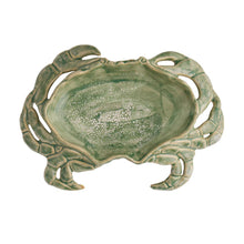 Load image into Gallery viewer, Coast to Coast Riva Ceramic Shaped Dish 20x14.5cm - Green