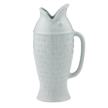 Load image into Gallery viewer, Coast to Coast - Fin Ceramic Jug 13.5x11x26cm - Steel