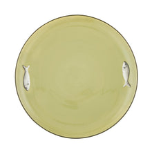 Load image into Gallery viewer, Coast to Coast Porto Round Ceramic Platter 35cm - Olive
