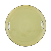 Load image into Gallery viewer, Coast to Coast Porto Round Ceramic Platter 35cm - Olive