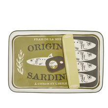 Load image into Gallery viewer, Coast to Coast Lisbon Ceramic Sardine Platter 25x38.5cm - Green