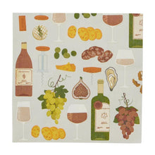 Load image into Gallery viewer, Coast to Coast L'heure du Vin 3 Ply 33cm Napkin - 20 pack