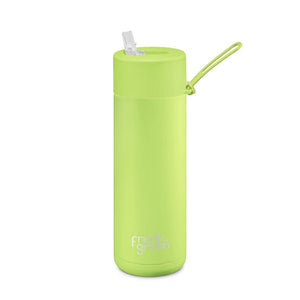 Frank Green Ceramic 20oz Straw Bottle - Pistachio Green - ZOES Kitchen