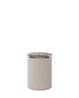 Frank Green Ceramic Coffee Cup Hinged Lid 12oz/355ml - Moon Dust
