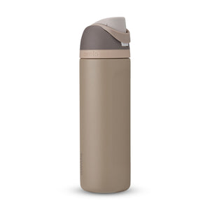 Owala FreeSip Stainless Steel Insulated 710ml - Down to Earth (Grey / Brown)