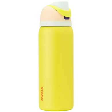 Owala FreeSip Stainless Steel Insulated 945ml - Lemon Limeade (Tan / Yellow)