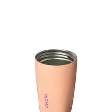 Load image into Gallery viewer, Owala SmoothSip Slider Stainless Steel Insulated 355ml - Peachy Keen (Grey/Peach)