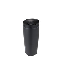 Load image into Gallery viewer, Owala SmoothSip Slider Stainless Steel 20oz/590ml - Very Very Dark (Black / Black)