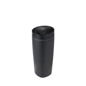 Owala SmoothSip Slider Stainless Steel 20oz/590ml - Very Very Dark (Black / Black)