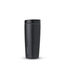 Load image into Gallery viewer, Owala SmoothSip Slider Stainless Steel 20oz/590ml - Very Very Dark (Black / Black)