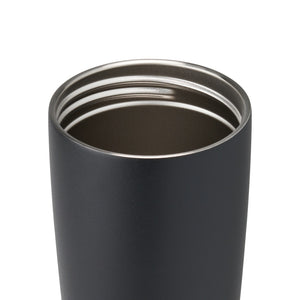Owala SmoothSip Slider Stainless Steel 20oz/590ml - Very Very Dark (Black / Black)