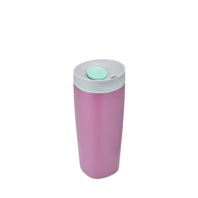 Owala SmoothSip Slider Stainless Steel 20oz/590ml - Plum Perfect (Grey / Purple)