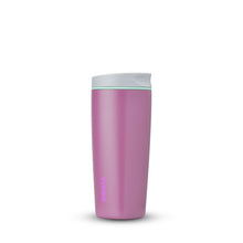 Load image into Gallery viewer, Owala SmoothSip Slider Stainless Steel 20oz/590ml - Plum Perfect (Grey / Purple)