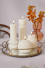 Load image into Gallery viewer, Maxwell &amp; Williams Let's Get Lit Linea LED Sculptural Wax Candle 7.5x18.5cm Soy Gift Boxed - ZOES Kitchen &amp; Living