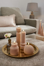 Load image into Gallery viewer, Maxwell &amp; Williams Let's Get Lit Linea LED Sculptural Wax Candle 6.5x22cm Taupe Gift Boxed - ZOES Kitchen &amp; Living