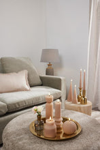 Load image into Gallery viewer, Maxwell &amp; Williams Let's Get Lit Linea LED Sculptural Wax Candle 6.5x22cm Taupe Gift Boxed - ZOES Kitchen &amp; Living