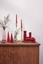 Load image into Gallery viewer, Maxwell &amp; Williams Let's Get Lit Linea LED Sculptural Wax Candle 6.5x22cm Cherry Gift Boxed - ZOES Kitchen &amp; Living