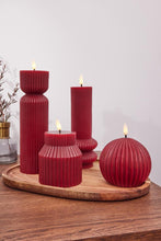 Load image into Gallery viewer, Maxwell &amp; Williams Let's Get Lit Linea LED Sculptural Wax Candle 6.5x22cm Cherry Gift Boxed - ZOES Kitchen &amp; Living