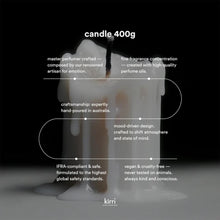 Load image into Gallery viewer, Kirri by Scent Australia Home 400g Candle - Fig Tree