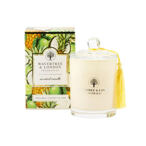 Wavertree & London Candle 330g - Pineapple, Coconut & Lime