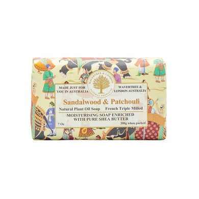 Wavertree & London Soap 200g - Sandalwood & Patchouli