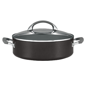 28cm Covered Sauteuse - 4.7L Capacity by Anolon Endurance