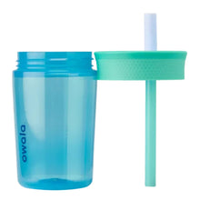 Load image into Gallery viewer, Owala Kids Tumbler Polypropylene 444ml/15oz -Blues (Teal/Aqua)