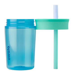 Owala Kids Tumbler Polypropylene 444ml/15oz -Blues (Teal/Aqua)