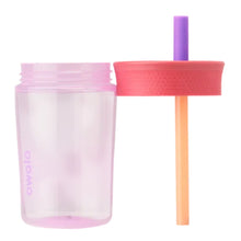 Load image into Gallery viewer, Owala Kids Tumbler Polypropylene 444ml/15oz - Lilac Rocket (Pink/Purple)
