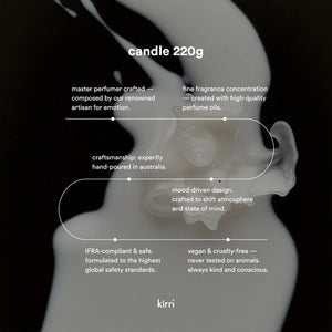 Kirri by Scent Australia Home 220g Candle - Country Linen - ZOES Kitchen & Living