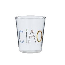 Load image into Gallery viewer, Coast to Coast Ciao Glass Tumbler 9x10cm Multicoloured - ZOES Kitchen &amp; Living