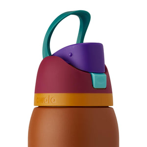 Owala FreeSip Stainless Steel Insulated 945ml - Gemstone Chic (Brown/Plum)