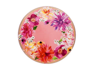 Teas & C's Pink Dahlia Daze 28cm Cake Stand - MW