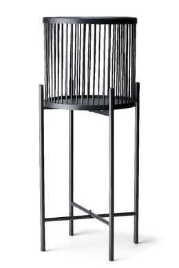 Black Rhythm Plant Stand by Salt&Pepper