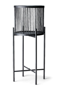 Black Rhythm Plant Stand by Salt&Pepper