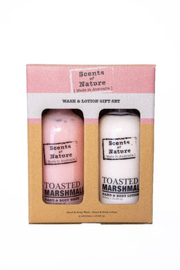 Toasted Marshmallow Wash & Lotion Set - Tilley Scents Of Nature