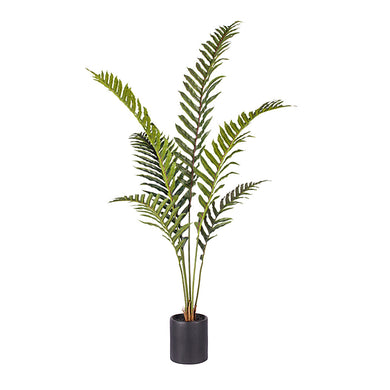 SOGA 150cm Artificial Green Rogue Hares Foot Fern Tree Fake Tropical Indoor Plant Home Office Decor - ZOES Kitchen