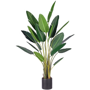 SOGA 245cm Artificial Giant Green Birds of Paradise Tree Fake Tropical Indoor Plant Home Office Decor - ZOES Kitchen