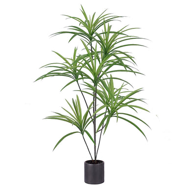 SOGA 120cm Artificial Natural Green Dracaena Dragon Tree Fake Tropical Indoor Plant Home Office Decor - ZOES Kitchen