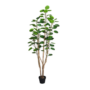 SOGA 150cm Green Artificial Indoor Pocket Money Tree Fake Plant Simulation Decorative - ZOES Kitchen