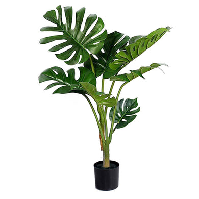 SOGA 120cm Artificial Green Indoor Turtle Back Fake Decoration Tree Flower Pot Plant - ZOES Kitchen