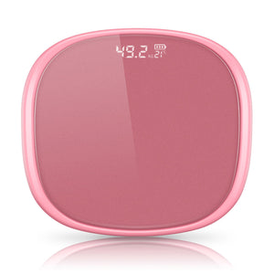 SOGA 180kg Digital LCD Fitness Electronic Bathroom Body Weighing Scale Old Rose - ZOES Kitchen