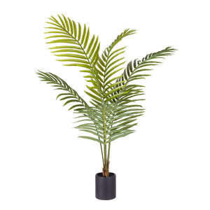 SOGA 120cm Green Artificial Indoor Rogue Areca Palm Tree Fake Tropical Plant Home Office Decor - ZOES Kitchen