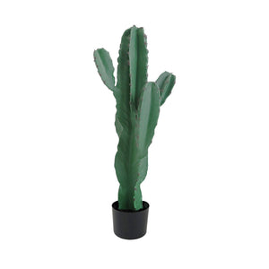 SOGA 70cm Green Artificial Indoor Cactus Tree Fake Plant Simulation Decorative 5 Heads - ZOES Kitchen