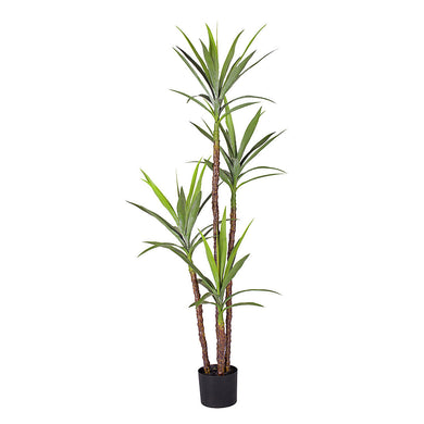 SOGA 180cm Artificial Natural Green Dracaena Yucca Tree Fake Tropical Indoor Plant Home Office Decor - ZOES Kitchen