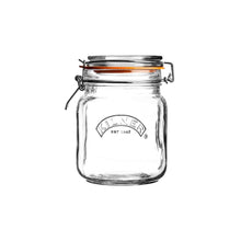 Load image into Gallery viewer, Kilner Square Clip Top Jar 1 Litre - ZOES Kitchen