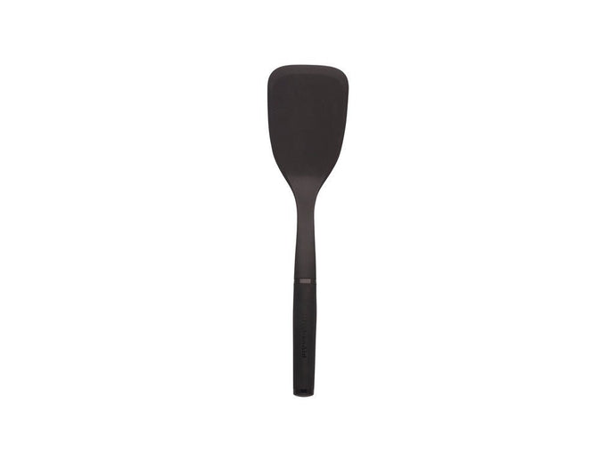 KitchenAid Soft Touch Solid Turner Nylon Black - ZOES Kitchen