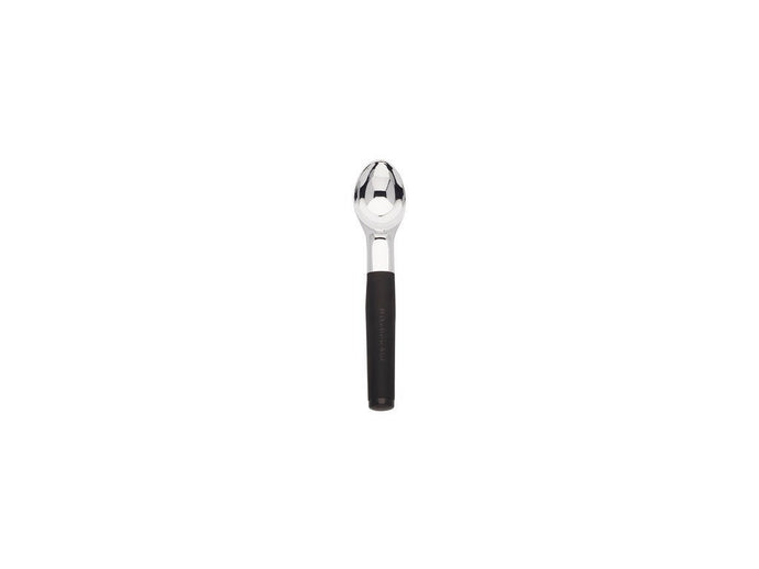 KitchenAid Soft Touch Ice Cream Scoop Black - ZOES Kitchen